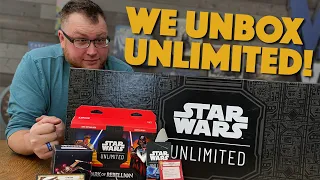STAR WARS UNLIMITED - We Unbox with Force!