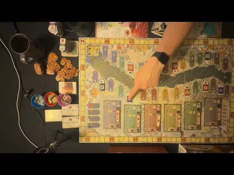 River of Gold Components, Rules, and Gameplay Examples