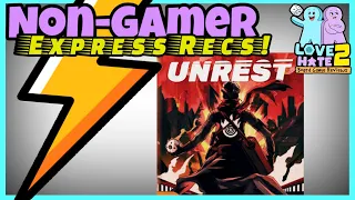Unrest - A Non-Gamer's Express Review On This 2 Player Asymmetrical Game From @Pandasaurusgames