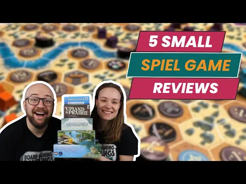 5 short board game reviews in 20 minutes!