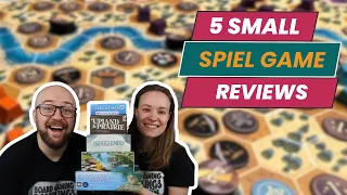 5 short board game reviews in 20 minutes!