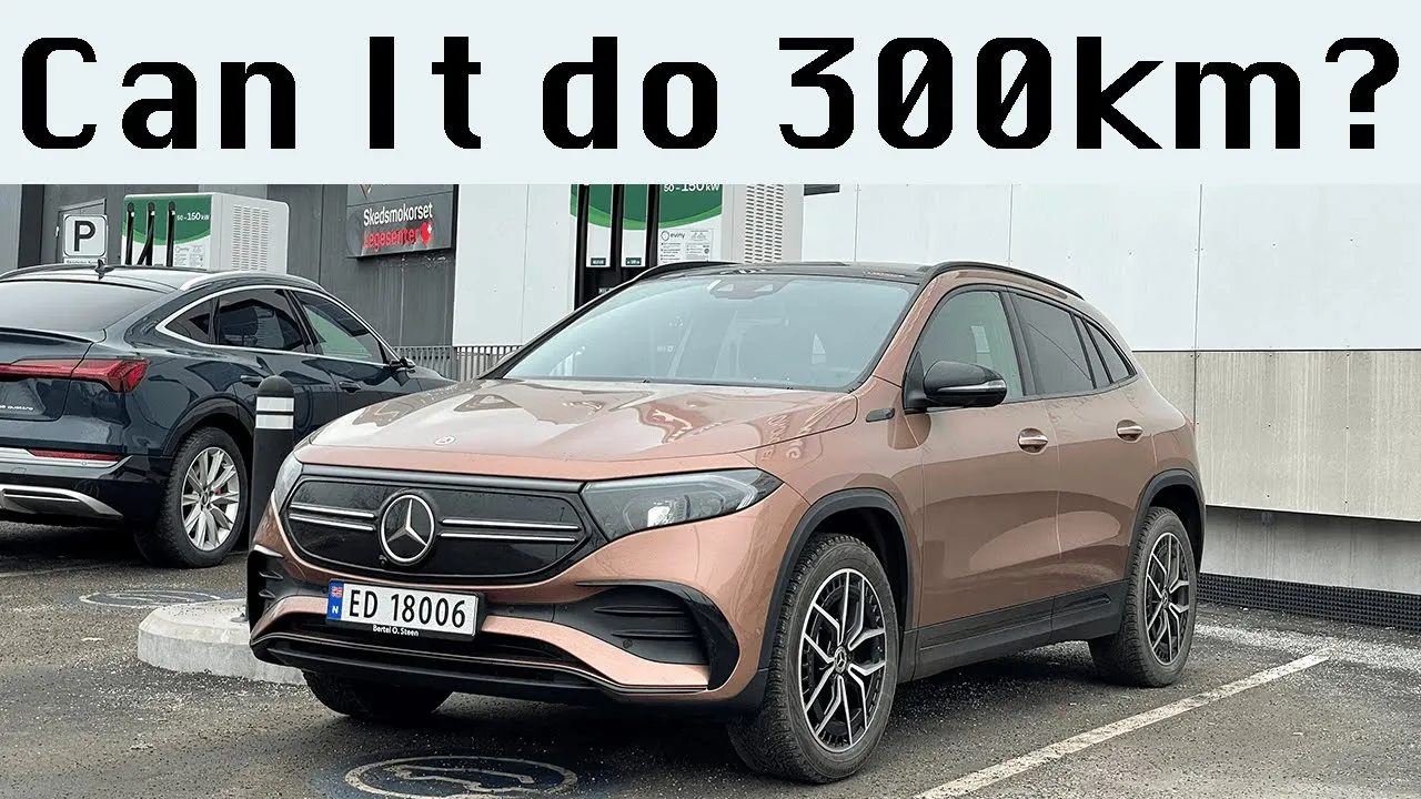 Mercedes-Benz EQA 350 4-Matic | Motorway Range Test