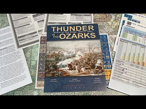 Thunder in the Ozarks: Battle for Pea Ridge, March 1862 (Revolution) - Unbagging and Overview