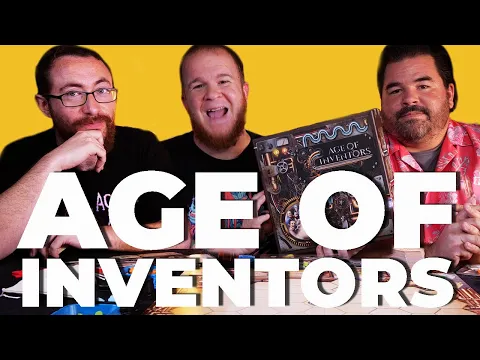 Age of Inventors - 3p Gameplay with @BoardGameCo