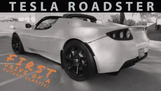 Original Tesla Roadster First Drive! Visiting Gruber Motor Company Pt. 1/3