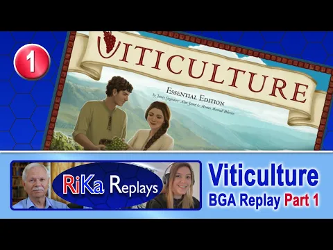 Viticulture Board Game Replay on BGA - Part 1
