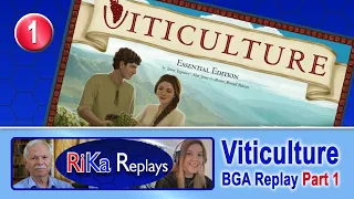 Viticulture Board Game Replay on BGA - Part 1