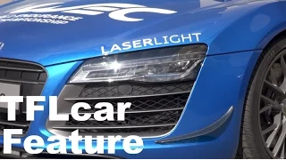 2015 Audi R8 LMX Laserlight Headlights Revealed: Yes, Lasers for Lights