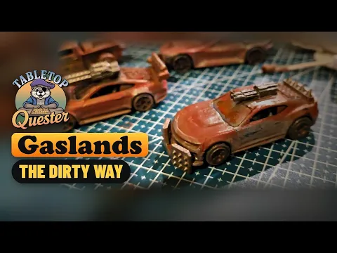 Painting Toy Cars for Gaslands Refuelled