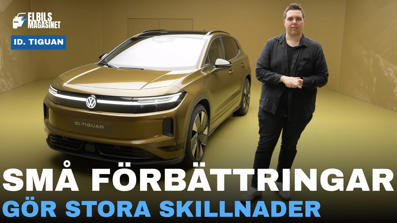 Premiär för nya Volkswagen ID. Tiguan | Ny interiör och högre dragvikt