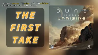 First TakeDune: Imperium – Uprising | Super powered-up edition! #boardgames