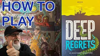 How to Play Deep Regrets: An Unfortunate Fishing Board Game | Judson Cowan | Tettix Games