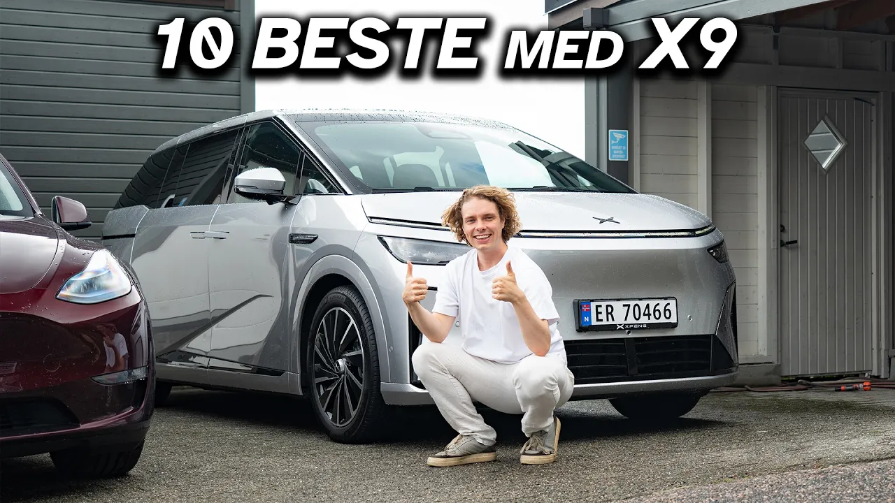 XPeng X9 - 10 ting som faktisk imponerte meg!