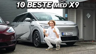 XPeng X9 - 10 ting som faktisk imponerte meg!