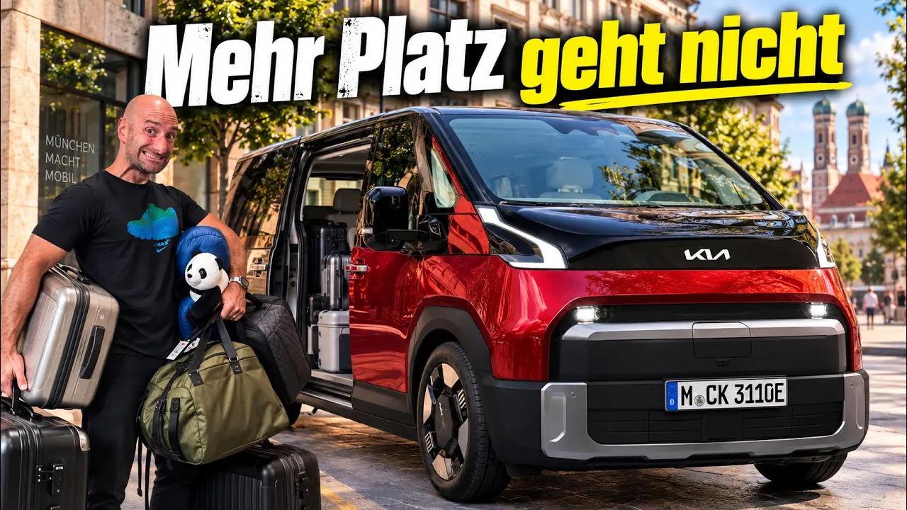 Der Mercedes VLE Killer für "JEDERMANN"? | KIA PV7