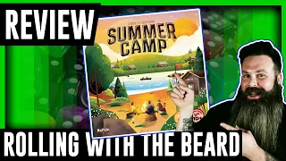 Summer Camp Board Game Review on Rolling with the Beard