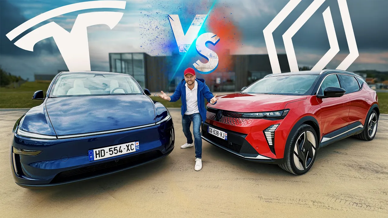 Tesla Model Y 2025 vs Renault Scenic E-Tech : qui gagne le duel électrique ?