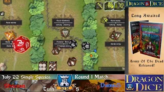 2022 Single Species Round 1 Danus5 Vs Shoesan