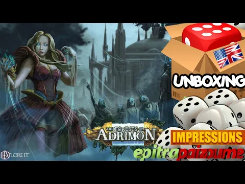 HEXplore It The Forests of Adrimon - Unboxing & Impressions (EN) by Epitrapaizoume