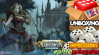 HEXplore It The Forests of Adrimon - Unboxing & Impressions (EN) by Epitrapaizoume