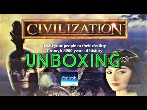 Civilization Board Game | Unboxing (No Talking)