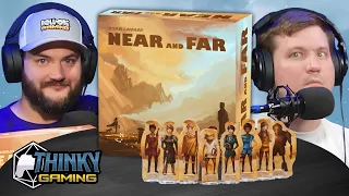 Let's Play NEAR AND FAR | Game 3 | Roll to One Board Gaming