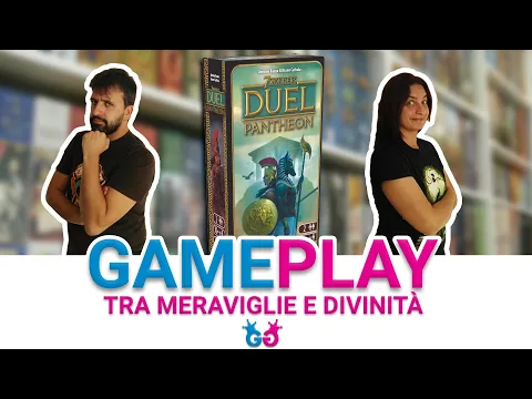 7 Wonders Duel: Pantheon Partita completa alla prima espansione del perfetto Gioco da Tavolo per due