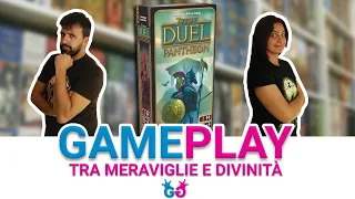7 Wonders Duel: Pantheon Partita completa alla prima espansione del perfetto Gioco da Tavolo per due