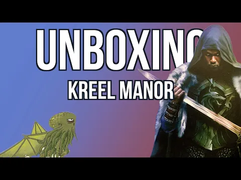 Unboxing Kreel Manor: The Dungeon Crawl Card Game - Bored Online? Board Offline!