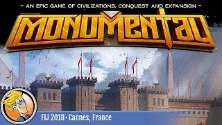 Monumental — game preview at FIJ 2018 in Cannes