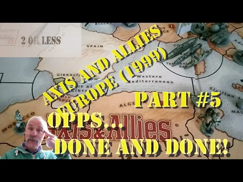 Axis and Allies Europe 1999 Playthrough #5