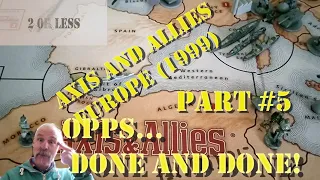 Axis and Allies Europe 1999 Playthrough #5