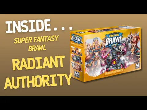Super Fantasy Brawl Radiant Authority Board Game | Inside #88