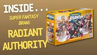 Super Fantasy Brawl Radiant Authority Board Game | Inside #88