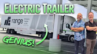 Electric Semi Truck? Start with the trailer! Genius setup by Range Energy!