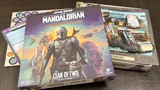 Star Wars: The Mandalorian Adventures Clan of Two Board Game Expansion (Asmodee) - Unbox