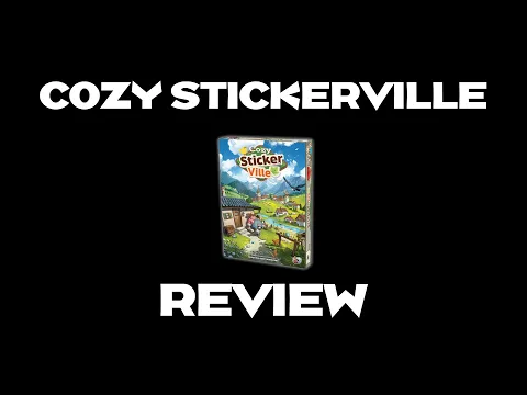 Cozy Stickerville Review - So many stickers so little time