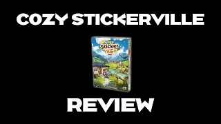 Cozy Stickerville Review - So many stickers so little time