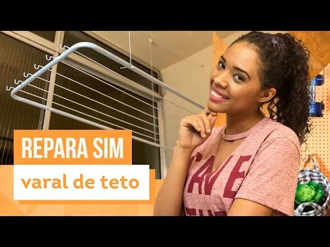 Varal de Teto Alumínio Master 56x90cm Maxeb