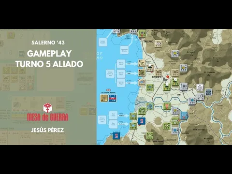 Salerno '43 - Gameplay - Turno 5 Aliado