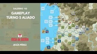 Salerno '43 - Gameplay - Turno 5 Aliado