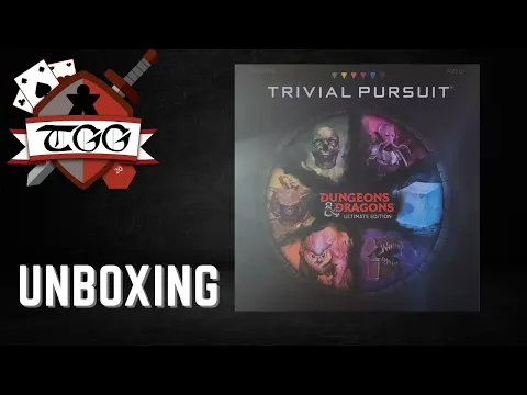 Trivial Pursuit: Dungeons & Dragons Ultimate Edition Unboxing