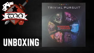 Trivial Pursuit: Dungeons & Dragons Ultimate Edition Unboxing