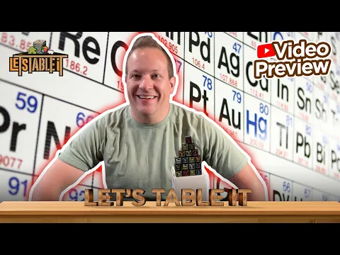 Periodic Table Dice - Preview