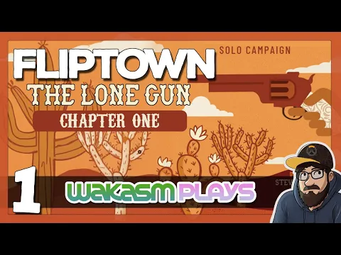 Fliptown The Lone Gun - Chapter 1 - A Stranger Comes To Town ?️(Hard Difficulty)
