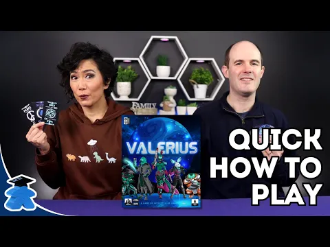 Valerius board game quick how to play tutorial playthrough