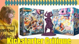 Marvel United: Multiverse - Kickstarter Critique Review