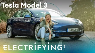 Tesla Model 3: In-depth 2020 UK review with Nicki Shields / Electrifying