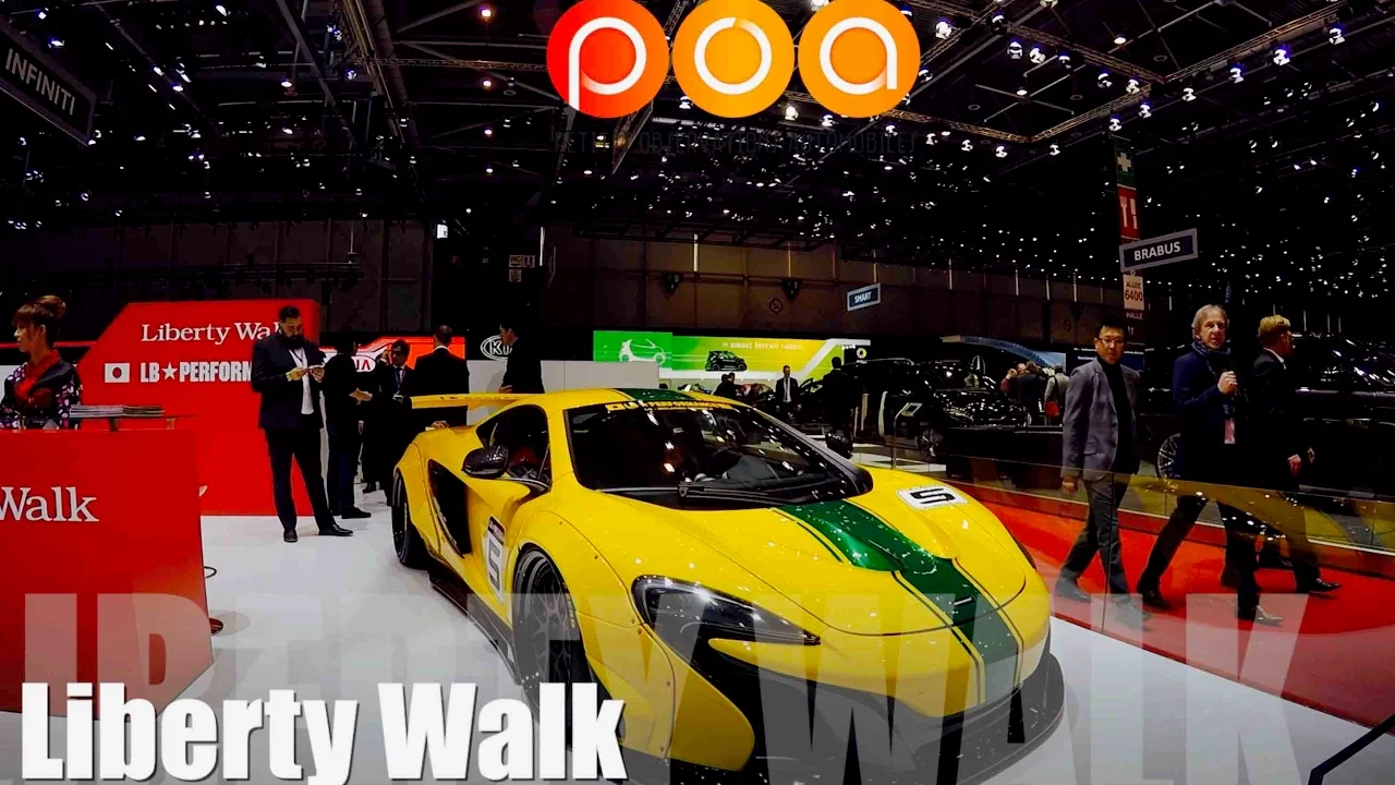 Liberty Walk, tuning pour supercars - Salon de Genève 2017 16/19