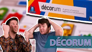 Décorum | Passive Aggressive Cohabitation | Board Game Overview & Review (Episode #58)